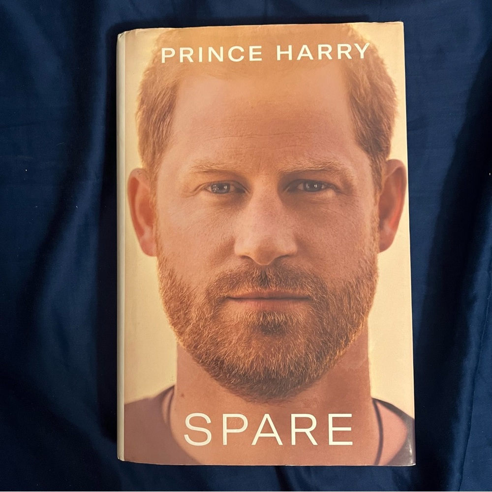 Prince Harry Spare in Hardcover
